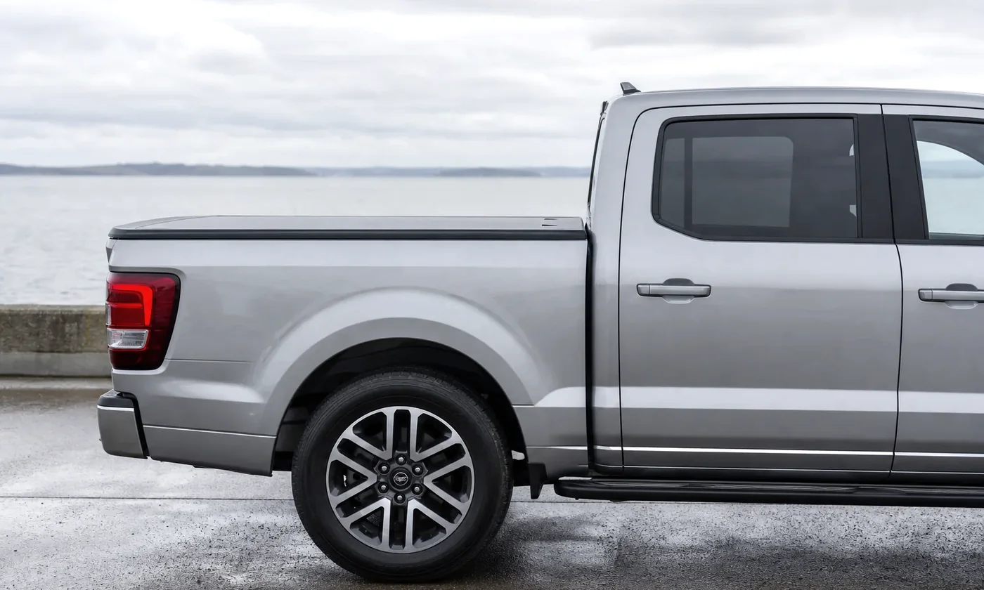 Nissan Titan tonneau cover hero